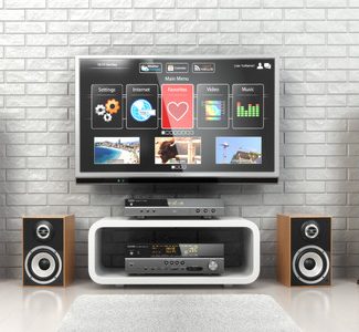 TV with Audio Speakers
